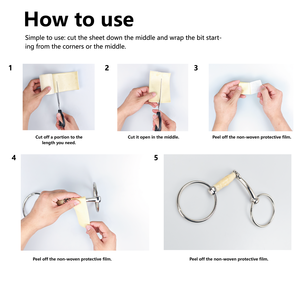 Außer gewöhnliche Elastizität Selbst klebender Bit verband für Pferde Neues Produkt Explosions zubehör - Product Image 5