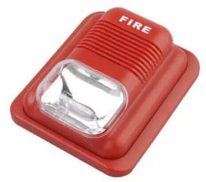 Sirène stroboscopique à feu conventionnelle d'usine avec lumière <span class=keywords><strong>flash</strong></span> LED DC 12V 24V système d'alarme <span class=keywords><strong>de</strong></span> détection d'incendie <span class=keywords><strong>de</strong></span> sécurité - Product Image 6