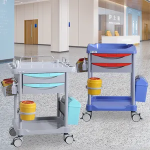 2024 phổ biến nhất thiết kế mới ABS chất lượng tốt bệnh viện đồ nội thất bệnh viện Xe đẩy phòng khám giỏ hàng giao hàng thuốc giỏ hàng
