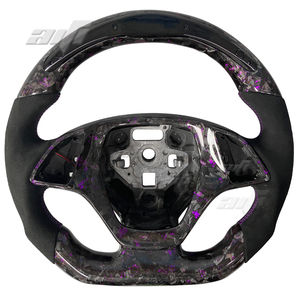 Per Chevrolet Camaro ZL1 SS 2SS Coupé 2016-2023 <span class=keywords><strong>Corvette</strong></span> C7 ZR1 Z51 Z06, Fibra di Carbonio Forgiata Personalizzata Viola con Display LED - Product Image 1