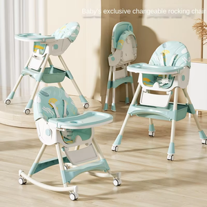 <span class=keywords><strong>Fauteuil</strong></span> en plastique simple pour bébé et enfant en bas âge siège d'assiette à manger et chaise d'alimentation pour bébé pour table à manger d'enfant - Product Image 1