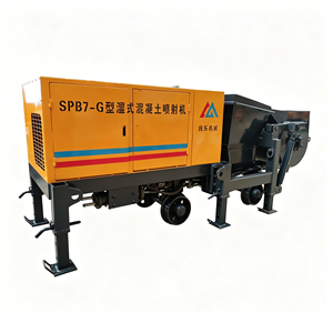 MINLE SPB Electric Wet Shotcrete Machine 8m&sup3;/h 30kW S-tube Pump Low Rebound for Tunnel Mine <strong>Subway</strong> Slope Support Construction - Product Image 2