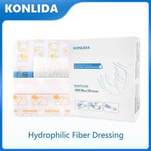 KONLIDA Hydrophilic Fiber Dressing Type C Breathable Self-Adhesive Wound Care - Product Image 3