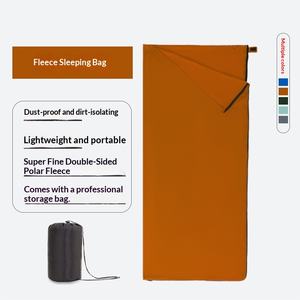 En gros, doublure de sac de couchage universelle quatre saisons en polaire, anti-salissures, style enveloppe, pour hôtel et voyage - Product Image 3