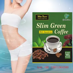 Diet coffee WinsTown best weight loss slim green coffee with ganoderma Meal Replacement powder slimming Instant coffee