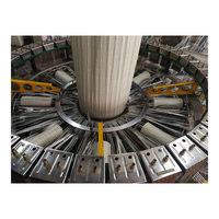 Tissage automatisé à grande vitesse GEB-850-6S pour la production de sacs tissés en PP | Métier à tisser circulaire robuste à 6 navettes pour sacs à riz et à farine