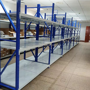 Étagères en fer robustes à plusieurs niveaux pour <span class=keywords><strong>garage</strong></span>, installation facile, plusieurs couleurs, jaune, stockage commercial et domestique - Product Image 5