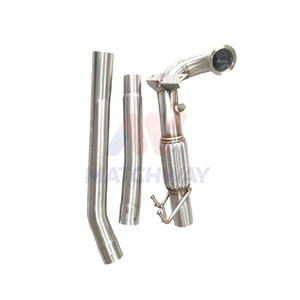 Collecteur d'échappement MATCHWAY pour <span class=keywords><strong>Golf</strong></span> <span class=keywords><strong>GTI</strong></span> VW MK7 R 3 pouces 2.0L EA888 TSI / AU A3 S3 8V - Product Image 1