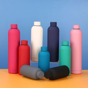 304 Stainless Steel Vacuum <b>Insulated</b> <b>Cup</b> Rubber Finish 6-12 Hours Cold Resistant Modern Minimalist Outdoor Sports Portable - Product Image 1