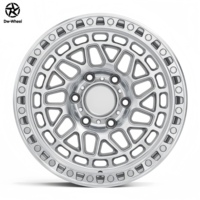 Jantes forgées DW 6061-T6 polies, style Beadlock, performance, personnalisées, 17, 18, 20 pouces, 6x139.7, compatibles avec Hilux Offroad Stance Rims