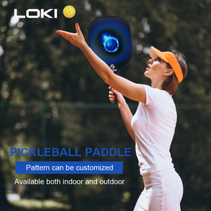LOKI 007 Hot Selling Customized Logo Best Price Good Quality <strong>Pickle</strong> Ball Pickleball Paddle <strong>Set</strong> - Product Image 6