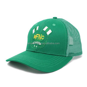 Gorra de Béisbol Trucker Verde de 6 Paneles con Malla y Bordado 3D, Estilo Deportivo, Formal, Ajustable, Unisex - Product Image 2