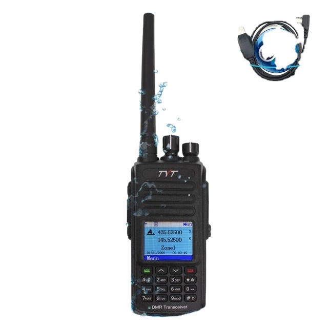 DMR Walkie Talkie MD-390 TYT Digital Radio DMR Radio Design IP67 Encryption