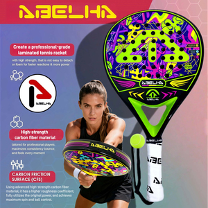 Raquette de <span class=keywords><strong>padel</strong></span> ABELHA 2026, <span class=keywords><strong>surface</strong></span> en fibre de carbone avec noyau en mousse EVA Memory Flex, raquettes de tennis de <span class=keywords><strong>padel</strong></span> légères - Product Image 2