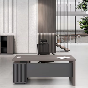 Thiết kế mới cơ bản bàn văn phòng kinh doanh bền văn phòng Ông Chủ quản lý bàn điều hành - Product Image 2