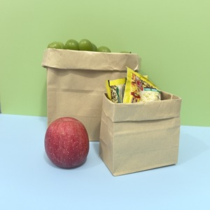Bolsa de Papel Kraft Desechable con Fondo Cuadrado y Asas de la Marca <span class=keywords><strong>Cheng</strong></span> <span class=keywords><strong>Huang</strong></span>, Resistente al Aceite, 9x5.5x18 Pulgadas, Personalizable para Llevar Comida, Regalos y Empaque de Alimentos - Product Image 1