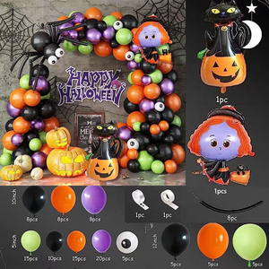 Ballons d'Halloween, décorations, ballons en aluminium, jouets gonflables, fournitures pour fêtes d'Halloween, vente en gros - Product Image 5