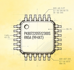 Elektronik Bileşenler PK8072205512300S RN5A(99CFKT) IC Ürünü Orijinal Hakiki Ürün Jingmaowei'den - Product Image 5