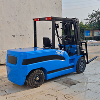 Chariot élévateur électrique à batterie lithium 4 tonnes, 3,5 tonnes, 3 tonnes, 5 tonnes, directement de l'usine, avec hauteur de levage maximale de 3m à 6m