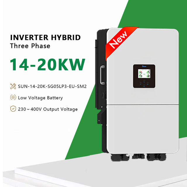 For 15kw 16kw Hybrid Solar Inverter Sun-SG05LP3-EU Three Phase Smart Grid Single/Dual/Quad IP65 Protection 99.9% Efficiency