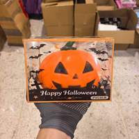 Mainan Squishy Labu Halloween Jumbo 15cm, Slow Rising, Lembut, Jack O Lantern, Pereda Stres, Mainan Fidget, Hadiah Pesta Halloween