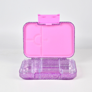 Lonchera con Logotipo Personalizado, Apta para <span class=keywords><strong>Microondas</strong></span> y Lavavajillas, Libre de BPA, con 4 Compartimentos para Niños - Product Image 1