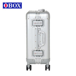 Valise de cabine Mybox en alliage d'aluminium et de magnésium, coque rigide à motif en V avec serrure TSA, roues pivotantes, valise de voyage durable unisexe - Product Image 5