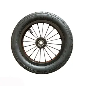 橡胶轮轮胎12 1/2x2 1/4 12英寸气动折叠车轮