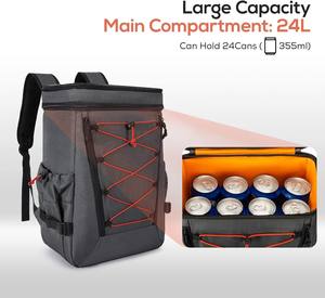 15l alcool personnalisé 30 canettes sac à dos pique-nique 15l café 15 litres isotherme sac à dos pour livraison de nourriture sac à dos thermique pour pizza dispe - Product Image 3