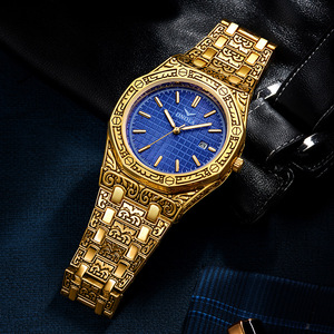 Relojes de Oro para Hombre Marca ONOLA Reloj de Pulsera de Negocios Resistente al Agua Relojes de Lujo para Hombre Relojes de Cuarzo al por Mayor para Hombre ON3812 - Product Image 5