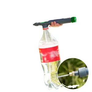 高圧エアポンプ手動噴霧器調整可能なドリンクボトルスプレーヘッドノズルガーデン散水ツール農業ツール