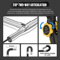 AUTOOL SVB305 Caméra d'inspection automobile Outils de diagnostic automobile Caméra endoscope articulée sans fil Hd