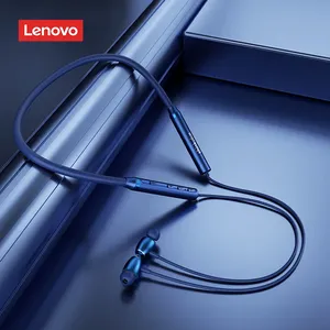 Lenovo HE05X BT 5.0 Earphone asli Earphone tahan air earplug suara HIFI Earphone magnetik Headset <span class=keywords><strong>Neckband</strong></span> Headphone olahraga - Product Image 2