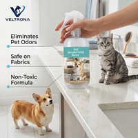 Spray super désodorisant pour chiens et chats 500 ml, éliminateur d'odeurs pour animaux de compagnie sans parfum, élimination instantanée des odeurs désagréables