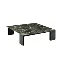 Table d'appoint en pierre moderne et durable, table basse simple, meuble multifonctionnel pour salon