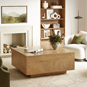 Cross-border minimalist height-adjustable coffee <b>table</b>, home living room floor <b>table</b>, <b>sofa</b> side <b>table</b>, multi-functional large - Product Image 1