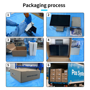 15.6 Inch Aluminum Alloy Dual Screen Cash Register POS <strong>System</strong> Best New Small Business Register I5/RK3568/RK3576 Touch Technology - Product Image 6