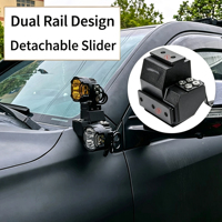 Support de fixation rapide pour éclairage de capot pour F150 Gen3 Raptor, extension de pilier, modification spéciale non destructive