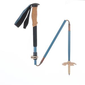 ไม้เท้าเดินป่าอะลูมิเนียมอัลลอยด์ 7075 แบบพับได้ 5 ท่อน ล็อคภายนอก กันลื่น สีเทา น้ำหนัก 270 กรัม - Product Image 2