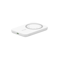 Batterie externe ultra-mince 2026 avec logo personnalisé, charge rapide, magnétique, sans fil, 5000 mAh