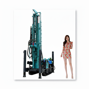 Máquina perforadora montada en camión de minería móvil hidráulica, remolque barato de 200m, plataforma de perforación de minas, máquina perforadora de agua - Product Image 1