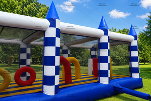 Château gonflable commercial pour enfants, parcours d'obstacles extérieur, aire de jeux pour <span class=keywords><strong>location</strong></span> événementielle - Product Image 4