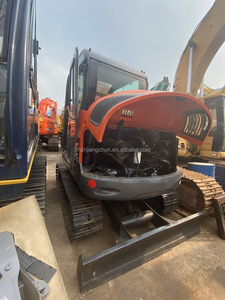 Mini-excavatrice sur chenilles hydraulique Doosan DX60 6 tonnes d'occasion 2021 – Composants essentiels incluant moteur, boîte de vitesses et engrenages - Product Image 5