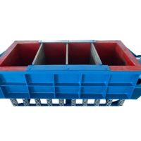 Machine de finition vibratoire à cuve mobile pour pièces de quincaillerie en acier inoxydable, élimination de la rouille et ébavurage