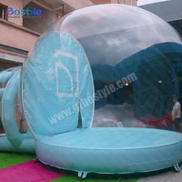 Dôme igloo transparent gonflable pour enfants, tente bulle, ballons transparents, château gonflable pour fêtes