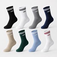 Chaussettes de course personnalisées avec logo, chaussettes de sport athlétiques, chaussettes respirantes en maille avec coussinets, OEM ODM