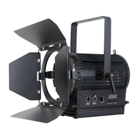 Projecteur vidéo LED Fresnel JIXIO 150W 5600K en alliage d'aluminium, silencieux, sans ventilateur, dissipation thermique, zoomable, éclairage DMX+bouton