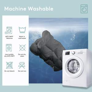 Yatak Topper ekstra kalın yatak koruyucu örtü sırt ağrısı için soğutma yatak koruyucu Overfilled aşağı alternatif dolum - Product Image 6