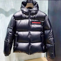 Manteau d'hiver réversible en polaire pour homme DCY 2025, tendance, surdimensionné, veste matelassée personnalisée