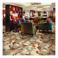 Özelleştirilmiş oryantal çiçek lüks ticari 80% yün 20% naylon axhotel halı otel Casino ziyafet salonu salonu balo salonu için